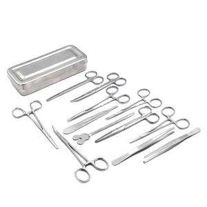 ชุดเครื่องมือผ่าตัดขนาดเล็กพื้นฐาน 13 ชิ้น พร้อมคู่มือ คุณภาพสูง สำหรับการผ่าตัดทั่วไป ได้รับการรับรองมาตรฐาน CE - Product Image 6