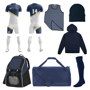Conjunto de Ropa de Fútbol Personalizada al por Mayor, Camiseta y Pantalones Cortos de Fútbol Transpirables de Secado Rápido, Uniforme Deportivo de Entrenamiento para Equipos y Clubes al por Mayor - Product Image 1