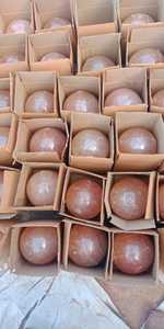 Portavelas de sal natural con sal Rosa natural del Himalaya - Product Image 5