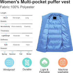 Chaleco de montar personalizado para mujer 2025 Chaleco de montar a caballo para mujer Chaleco de logotipo personalizado para deportes al aire libre - Product Image 3