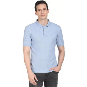 Polo en coton en gros, OEM personnalisé, impression de logo, taille plus, manches courtes, uni, polo de travail, polo de golf pour hommes et femmes - Product Image 6