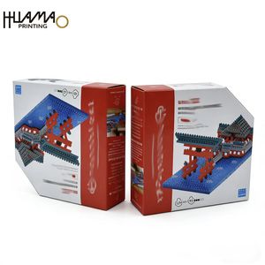 Recyclable OEM Foldable <b>Toy</b> Packaging Box for <b>Brick</b> Sets Assembly Model Gift Packaging Kids Educational Blocks - Product Image 3