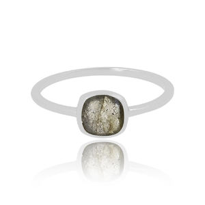 Meilleure qualité classique femmes 925 argent Sterling naturel Labradorite pierres précieuses anneaux de mariage stock prêt pour la vente en gros - Product Image 3