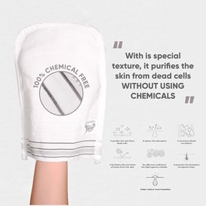 Pochette d'exfoliation Kese de bain turc super vente en gros pour le visage et le corps Pochette exfoliante pour peau sensible de Turquie Best-seller - Product Image 2
