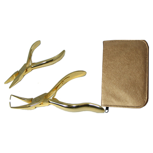 3 Pcs Hair Extension Kit Ring Beads Remover Copper Tube <b>Plier</b> Stainless Steel Gold Coated Hair Extension <b>Pliers</b> <b>Set</b> - Product Image 4