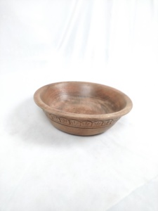 Ensaladera grande de madera ecológica personalizable para centro de mesa, hecha a mano en India - Product Image 5
