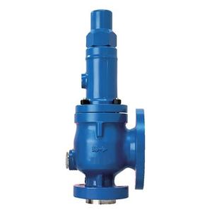 Válvula de seguridad para compresor de aire ASTM B16034 Standard Guard SRV, potencia manual de alta temperatura para tratamiento de agua y medios de aceite - Product Image 4