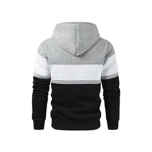 Street Style Custom Oversized Mens Hoodies Blank Plain Bulk Invierno Hombres Sudadera Pullover Hoodies - Product Image 3