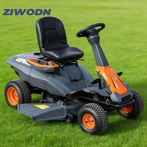 <span class=keywords><strong>Tondeuse</strong></span> à gazon électrique autoportée avec débroussailleuse remorquable, batterie 48V, largeur de coupe certifiée CE - Product Image 1