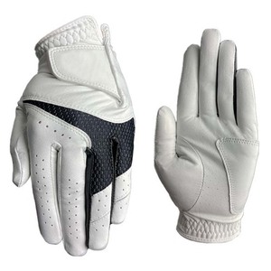 High Quality Custom Logo Men's Leather Golf Gloves <b>Best</b> Quality Wholesale Premium Top Sports Applicable - Product Image 1