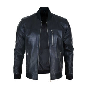 Veste de motard en cuir vintage antique pour hommes, qualité supérieure, fermeture à glissière personnalisable, mode d'hiver décontractée, imperméable - Product Image 3