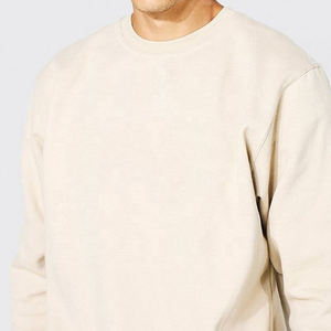 เสื้อสเวตเตอร์คอกลมของผู้ชายสำหรับฤดูใบไม้ร่วงผ้าฝ้ายเป็นมิตรกับสิ่งแวดล้อม - Product Image 2