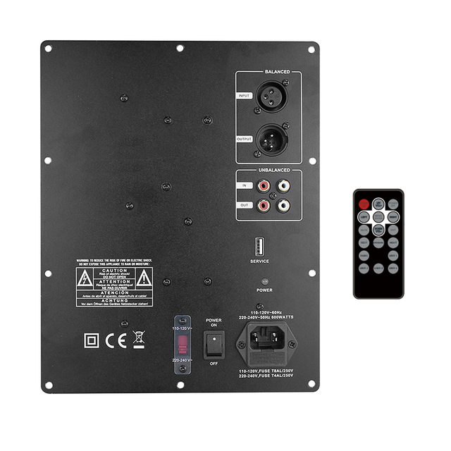 OEM/ODM for Home Theatre 500W Class D Subwoofer Amplifier With Connect Subwoofer to Stereo Amplifier