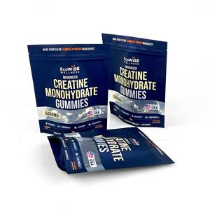 Sacchetti di polvere proteica stampati su misura imballaggi in plastica per il Fitness in polvere <span class=keywords><strong>Stand</strong></span> up custodia richiudibile chiusura a cerniera borsa cibo - Product Image 1