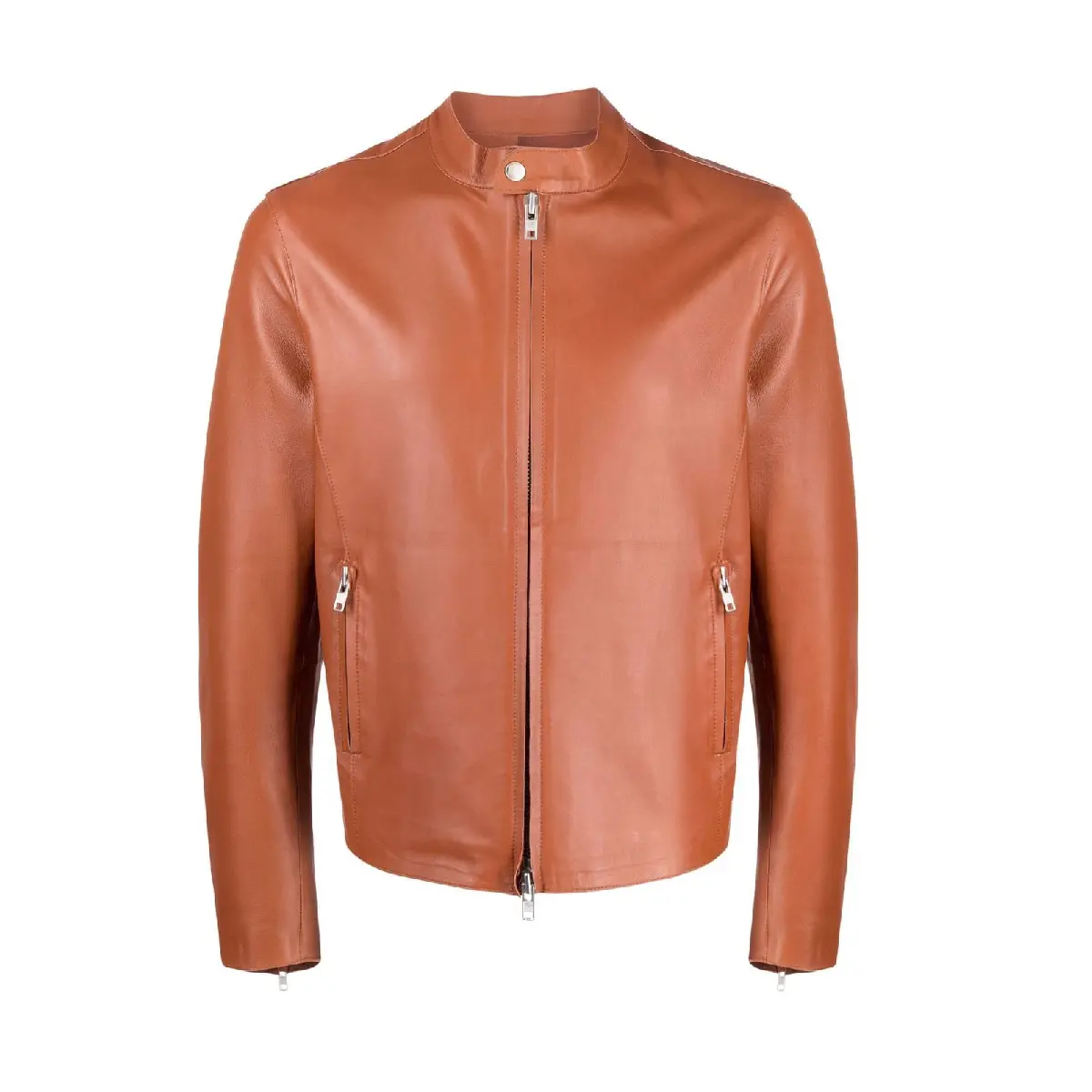 Most Popular Top Quality custom Men's Leather Jackets Made Top Product Leather Jacket Customized Leather Jacket Zipper Design