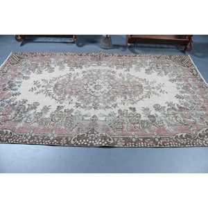 Tapis turc 5,2x9,1 pi (159x276 cm), tapis vintage à imprimé animal brun - Product Image 3