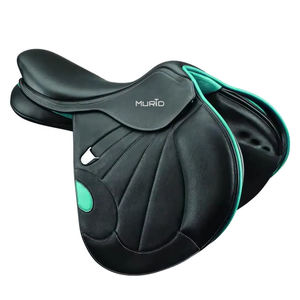 Selle de dressage en cuir naturel souple, best-seller, équitation anglaise, couleur personnalisée, logo personnalisé, exportation mondiale, style western - Product Image 1