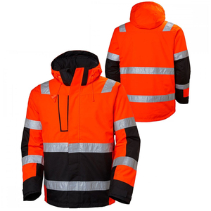 Top Selling Hi Vis Cotton <b>Flame</b>-Retardant Construction Short Sleeve Reflective Tape Safety Workwear <b>Shirt</b> - Product Image 3