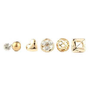 Aretes Elegantes para Niñas - Dorados - Product Image 2