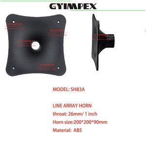 ABS 200*200*90mm Bocina de Tweeter Profesional para Altavoz, Accesorios para Line Array, Difusor de Agudos para Altavoz - Product Image 2