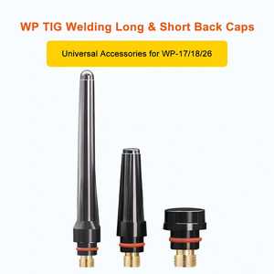 ชุดอุปกรณ์เชื่อม TIG ครบชุด WP-17/18/26 หัวเชื่อม หัวจับเซรามิก ฝาครอบเซรามิก ตัวจับหัวเชื่อม ระบบระบายความร้อนด้วยอากาศ หัวเชื่อมแบบงอ สำหรับงานโลหะ - Product Image 2