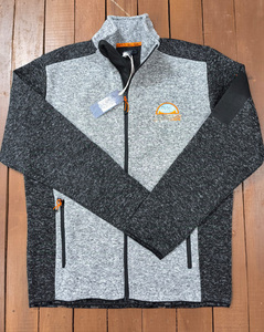 แจ็กเก็ตผ้าฝ้าย100% ของผู้ชายฤดูใบไม้ร่วงและฤดูหนาวปักลายทางมีซิปลายทาง - Product Image 4