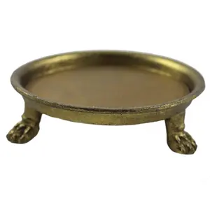 Nueva Bandeja de Metal para Velas, Moderna y Elegante, Decoración para Mesa del Hogar, Color y Tamaño Personalizables, Hecha a Mano, Venta al por Mayor para Navidad - Product Image 5