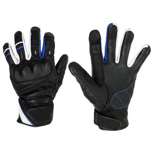 Custom Logo Leather Touch Screen Motorcycle <b>Racing</b> <b>Gloves</b> with Moisture Wicking & Quick Drying Full Finger Design-Unisex - Product Image 4