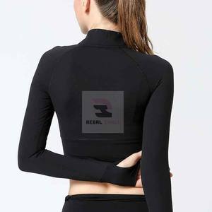 Veste athlétique à glissière pour femme pour le sport Yoga Running-Top respirant - Product Image 6