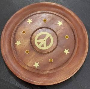 Varillas de incienso de bambú Natural hechas a mano de primera calidad, Soporte redondo y receptor de cenizas, calidad India artesanal, precio de fábrica, modelo No- 31 - Product Image 4