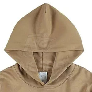 Sudadera con Capucha Informal de Invierno, Estampado Sólido, 100% Algodón, Alta Calidad, Suave, Ecológica, Transpirable, Corte Holgado con Bolsillo - Product Image 5