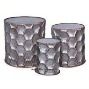 โต๊ะข้างแบบโบราณสำหรับตกแต่งบ้านและเฟอร์นิเจอร์โต๊ะกาแฟข้างรูปร่างแบบกำหนดเองโต๊ะกาแฟข้างร้านอาหาร - Product Image 2