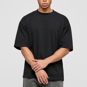 Camiseta Personalizada con Logotipo, 260 GSM, 100% Algodón, Hombros Caídos, Talla Grande, Secado Rápido, Transpirable, Antiarrugas, para Hombre - Product Image 2