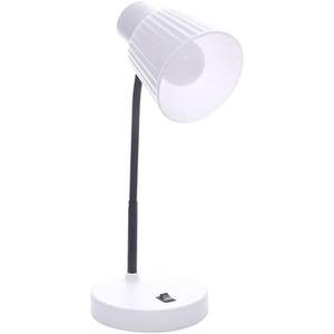 BEL AIR HOME - Desk <b>Lamp</b> Metal, Height 40cm, Base 15cm ON/OFF Switch, Ideal for Office and Bedside Table E-27, Dallas Black - Product Image 1