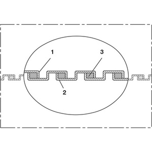 Equipo de Manipulación de Materiales, Manguera Metálica de 200-203 mm de Diámetro Interior, 211 mm de Diámetro Exterior, 5.5 mm de Grosor, 5 m de Longitud, NORRES, Paquete de 5 - Product Image 3