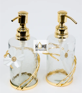 HOME IMPRESSION Pot de rangement multifonctionnel en métal minimaliste de luxe, fait à la main, écologique, pour la décoration de la maison - Product Image 3