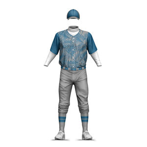 Maillots de baseball personnalisés, unis, vierges, camouflage, uniformes de baseball, uniforme de baseball OEM, uniforme de baseball à séchage rapide, sur mesure - Product Image 2