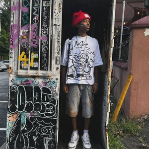 กางเกงยีนส์ขาสั้นวินเทจแนวสตรีทสำหรับผู้ชายกางเกงขาสั้นสีดำแฟชั่นสำหรับผู้ชายตามสั่งฤดูร้อน - Product Image 5