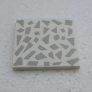 Pièces blanches sous-verres en pierre tapis tapis produit fait main de haute qualité - Product Image 1