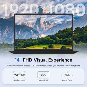 Portátil de 14.0 Pulgadas, Pantalla IPS de 1366x768, 8GB DDR4, 256GB SSD+HDD, Cuatro Núcleos, 144Hz, Enchufe Estadounidense, Nuevo - Product Image 2