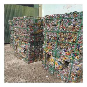 Latas de bebidas limpias de chatarra de aluminio UBC trituradas para uso industrial en plantas de fusión y producción de aleaciones secundarias - Product Image 3
