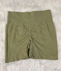 Pantalones cortos transpirables de secado rápido para gimnasio y Fitness para mujer, pantalones cortos de Yoga sin costuras de cintura baja elástica alta para mujer - Product Image 5