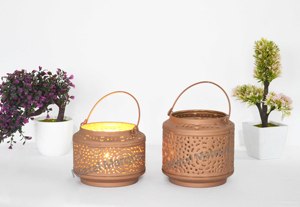 Vintage Premium Classic Look Mini T-Light Votive Holder Fancy Modern Style Decorativo Estilo indio T-Light Votive para Navidad - Product Image 5