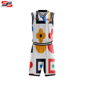 Uniforme léger de basket-ball de vêtements de sport de dernière conception de tissu doux matériel confortable de polyester 2025 dans la couleur différente - Product Image 3