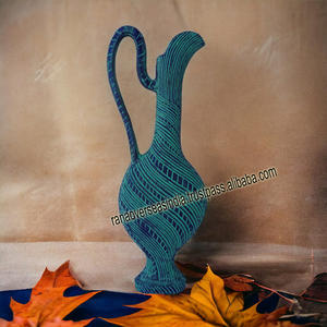 Estatua de Surahi de Aluminio Metálico para Colgar en la Pared, Escultura de Surahi Moderna y Sencilla, Decoración de Pared a un Precio Asequible de un Mayorista - Product Image 5