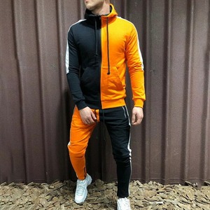 Vêtements de sport de haute qualité avec logo personnalisé pour hommes Nouveaux survêtements de fitness à manches mi-longues à la mode pour l'hiver Grande taille Écologique - Product Image 3
