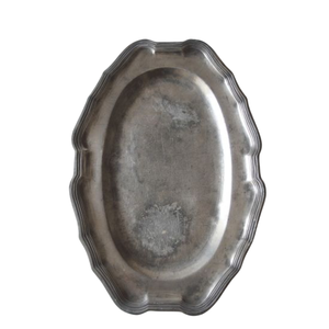 Bandeja de Servicio de Alimentos de Diseño de Lujo, Bandeja Decorativa de Metal, Perfecta para Vajilla Formal y Eventos Especiales a Buen Precio - Product Image 6