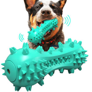 Eco-Friendly TPR Modern <b>Dog</b> Dental Health Chewing Toys-<b>Toothbrush</b> Vocal Dumbbells Molar Rods Explosive Models - Product Image 6