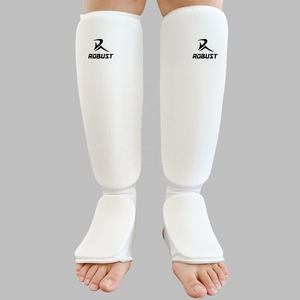 Espinilleras Ligeras de Neopreno para Práctica y Entrenamiento en el Gimnasio - Protección para Piernas Fácil de Usar - Product Image 2