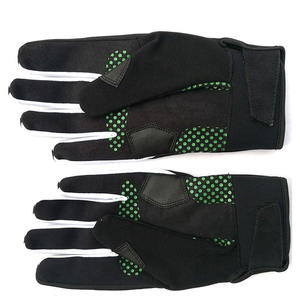 ถุงมือช่างผ้าฝ้ายผลิตในปากีสถาน พร้อมหนังแกะ ป้องกันการบาด สำหรับการปกป้องทุกฤดู ถุงมือช่างเพื่อความปลอดภัย - Product Image 4